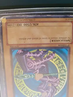 Dark Magician 1st Edition SDY-006 HOLO (Moderate to Heavy Play) - Image 5