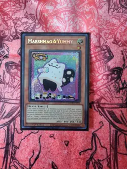 YU-GI-OH Marshmao Yummy DOOD-EN024 1st Edition Secret Rare NM - Image 1