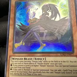 NM/VLP - Harpie Oracle - 1st Ultra (Purple) - LDS2-EN077 - Yu-Gi-Oh - Image 5