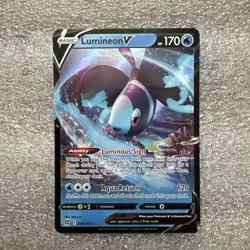 Lumineon V 040/172 Swsh09: Brilliant Stars Holo UR NM Pokemon Card 2022 - Image 1