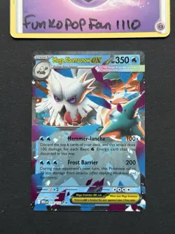 Mega Abomasnow ex 036/132 Me01: Mega Evolution Full Art Double Rare Pokemon Card - Image 1