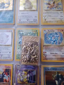 Charizard #06 23k Gold Plated Card Burger King Promo Pokemon Nintendo 1999 - Image 1