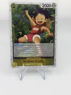 One Piece card PRB-02 ST13-014 Monkey D. Luffy C Foil The Best vol.2 - Image 1