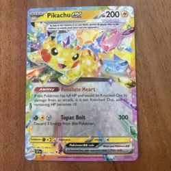 Pokemon Pikachu TCG Surging Sparks EX Double Rare Holo Card 057/191 NM Condition - Image 1