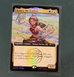 Magic The Gathering X Avatar Katara The Fearless Promo Card SDCC 2025 - Image 1