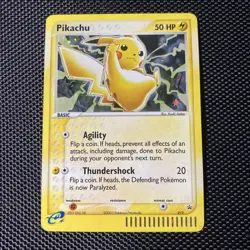 Pikachu Promo WOTC 012 Nintendo Promos e-Card for e-Reader Holofoil Holo - Image 1
