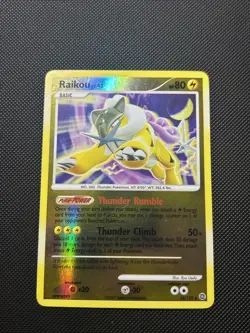 Raikou 16/132 Secret Wonders Reverse Holo Rare Pokemon Card LP - Image 1