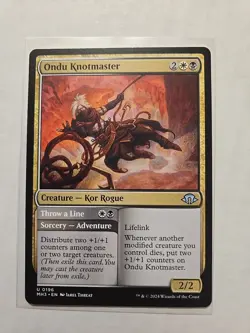 Ondu Knotmaster - Modern Horizons 3 - LP - Uncommon - Creature - MTG Magic - Image 1