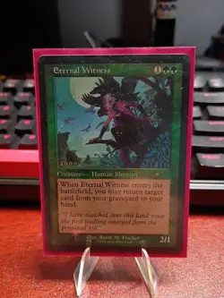 MTG Eternal Witness (12/30) 30th Anniversary Play Promos NM FOIL - Image 1