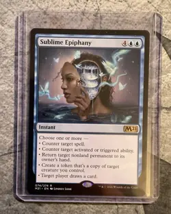 Sublime Epiphany [FOIL] ~ MTG ~ Core Set 2021 ~ Rare (NM/M) - Image 1