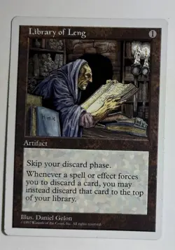 Library of Leng MTG Core Set 5th Edition Regular - Image 3