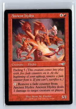 (3x) ANCIENT HYDRA - MTG Magic the Gathering Card - Nemesis - Uncommon - Image 1