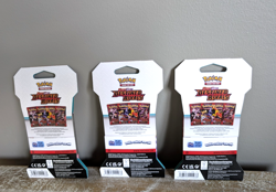 NEW ✹ POKEMON DESTINED RIVALS Sleeved Booster Pack ✹ Lot of 3 Packs ✹ USA - Image 2