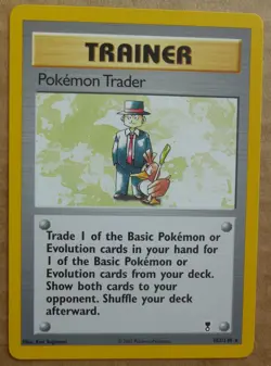 Pokemon Trader 103/110 Rare Non-Holo Legendary Collection Pokemon Trainer NM/LP - Image 1
