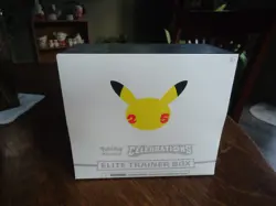 AWESOME Pokemon TCG: 25th Anniversary Celebrations Elite Trainer Box Sealed New 820650809439 - Image 1
