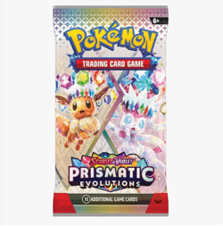 Pokemon Prismatic Evolutions Booster Pack - 10 Cards/Pack - Random Art - SEALED - Image 1
