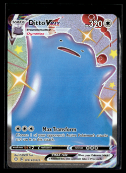 Pokemon TCG - Ditto VMAX - Shining Fates SV119/SV122 Shiny Vault - NM/CF - Image 1