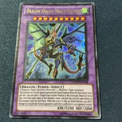 Yugioh Dragon Knight Draco-Equiste DREV-EN038 Ultra Rare LP - Image 1