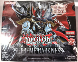 Yugioh Supreme Darkness Booster Box new factory sealed lot of three - Image 2