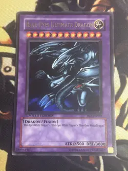 Yugioh: Blue-Eyes Ultimate Dragon - JMP-EN005 - Ultra Rare - Limited Edition MP - Image 1
