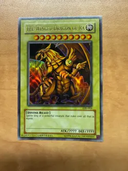 The Winged Dragon of Ra 1996 Yugioh GBI-003 Excellent condition Gradeable - Image 2