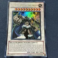 Yugioh Thor, Lord of the Aesir STOR-EN038 Ultimate Rare Unlimited - Image 2