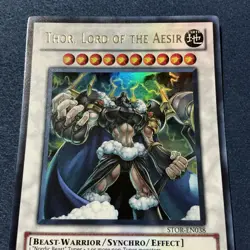 Yugioh Thor, Lord of the Aesir STOR-EN038 Ultimate Rare Unlimited - Image 5