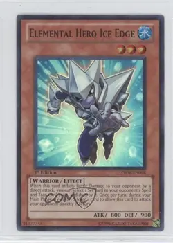 Elemental HERO Ice Edge 1st Ed. YuGiOh Storm of Ragnarok #STOR-EN098 - Image 1