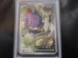 PSA 8 N's Zorua SVP 189 (Pokemon Center) Stamped Black Star Promo Pokemon Card - Image 2