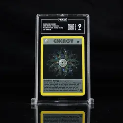 Pokemon TCG Rainbow Energy Holo Card 1st Edition #17/82 - Image 1