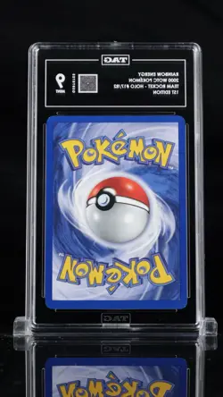Pokemon TCG Rainbow Energy Holo Card 1st Edition #17/82 - Image 3