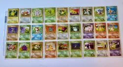 27 Pokemon Japanese Pocket Monsters Cards No Duplicates Pikachu NM - Image 1