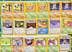 1999 WOTC POKEMON TEAM ROCKET 36 CARD LOT VINTAGE MP-NM TCG Eevee Rocket Set - Image 4