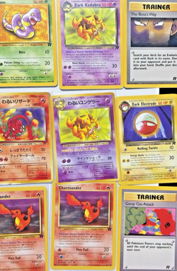 1999 WOTC POKEMON TEAM ROCKET 36 CARD LOT VINTAGE MP-NM TCG Eevee Rocket Set - Image 5