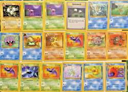 FOSSIL POKEMON 28 CARD LOT 1st EDITIONS & RARE LP-NM 1999 VINTAGE TCG NON-Holo - Image 2