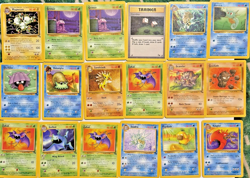 FOSSIL POKEMON 28 CARD LOT 1st EDITIONS & RARE LP-NM 1999 VINTAGE TCG NON-Holo - Image 3