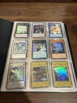 Yugioh Binder Card Lot Collection - 280 Cards Full Of Holos And Rates - Image 1