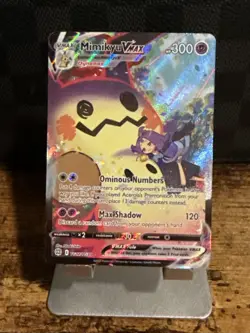 Pokemon Mimikyu VMAX TG17/TG30 Brilliant Stars Trainer Gallery Holo NM TCG Card - Image 1