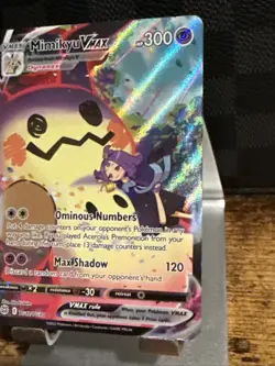 Pokemon Mimikyu VMAX TG17/TG30 Brilliant Stars Trainer Gallery Holo NM TCG Card - Image 4
