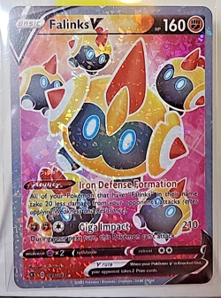 Hexadron V Gold Foil Fan Art Pokemon Card Display Card - Image 1