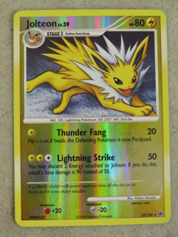 Pokemon TCG Jolteon 23/100 Majestic Dawn Reverse Holo Rare Card - Image 1