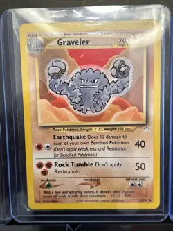 Vintage Pokemon Card Lot Of 5 LP-MP Gym Challenge And Neo Revelation - Image 3