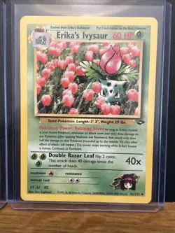 Vintage Pokemon Card Lot Of 5 LP-MP Gym Challenge And Neo Revelation - Image 5
