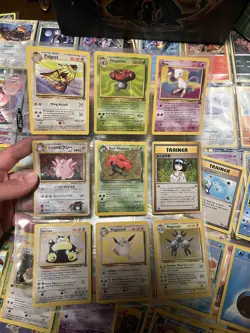 1999 HUGE Pokemon lot Vintage Pokemon 200+ Cards Base Set Jungle Fossil 1st Holo - Image 2