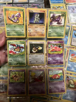 1999 HUGE Pokemon lot Vintage Pokemon 200+ Cards Base Set Jungle Fossil 1st Holo - Image 4