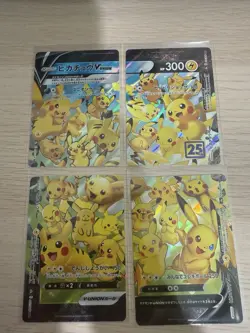 Pikachu V-UNION Set 025/028-028/028 S8a 25th Anniversary Japanese Pokemon Card - Image 1