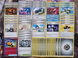 Pokemon TCG Heatran Deck 60 card Metang Hyper Aroma Ultra Ball Tournament Ready - Image 1