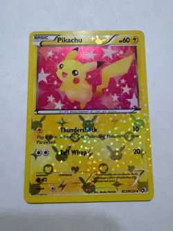 Pokemon Pikachu TCG Holo Card RC7/RC25 Legendary Treasures Radiant Collection - Image 3