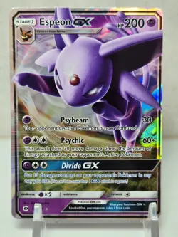 Espeon GX 61/149 Ultra Rare Pokemon Card Sun And Moon Base - Image 1