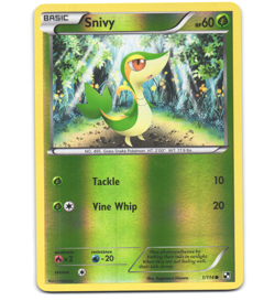 Pokemon 2011 Near Mint NM Snivy Black & White REVERSE 1/114 Card - Image 1